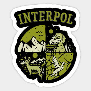 INTERPOL BAND Sticker